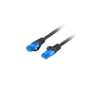 akcesoria komputerowe 7 alibiuro.pl LANBERG PATCHCORD S FTP KAT.6A 1.5M CZARNY LSZH CCA FLUKE PASSED PCF6A 10CC 0150 BK 8