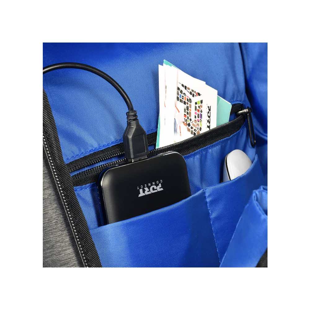 akcesoria komputerowe 7 alibiuro.pl Plecak na laptopa PORT DESIGNS New York 135065 15 6 Inch kolor szary 71