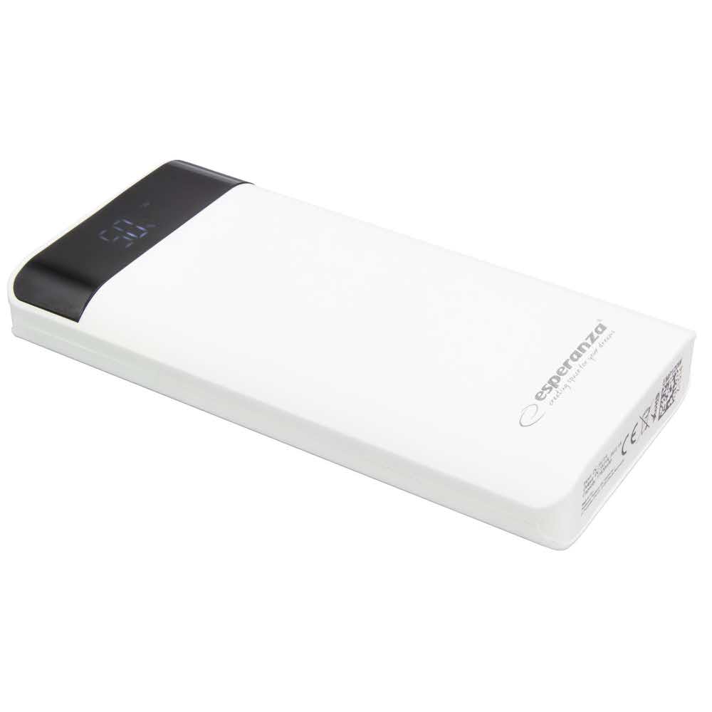akcesoria komputerowe 7 alibiuro.pl PowerBank Esperanza PHOTON EMP120W 17000mAh microUSB USB 2.0 kolor biay 92