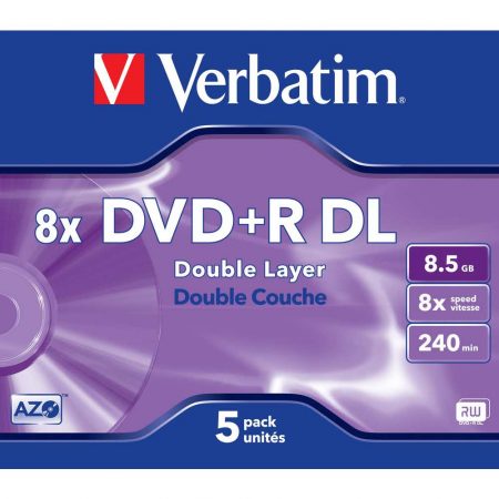 akcesoria komputerowe 7 alibiuro.pl Pyta DVD Verbatim 43541 8 5GB 8x 5szt. Slim Case 59