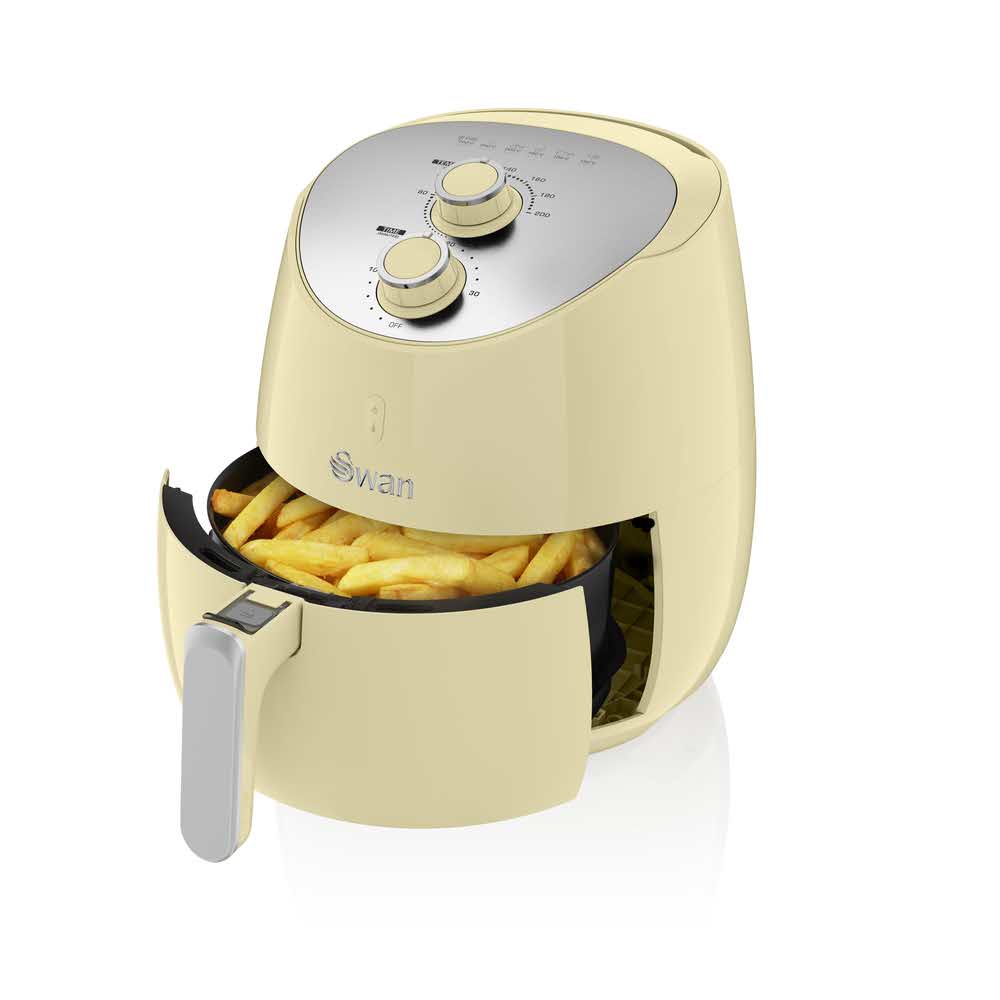 artykuły AGD drobne 7 alibiuro.pl Frytownica beztuszczowa Swan SD46010CREN 1500W kolor kremowy 94