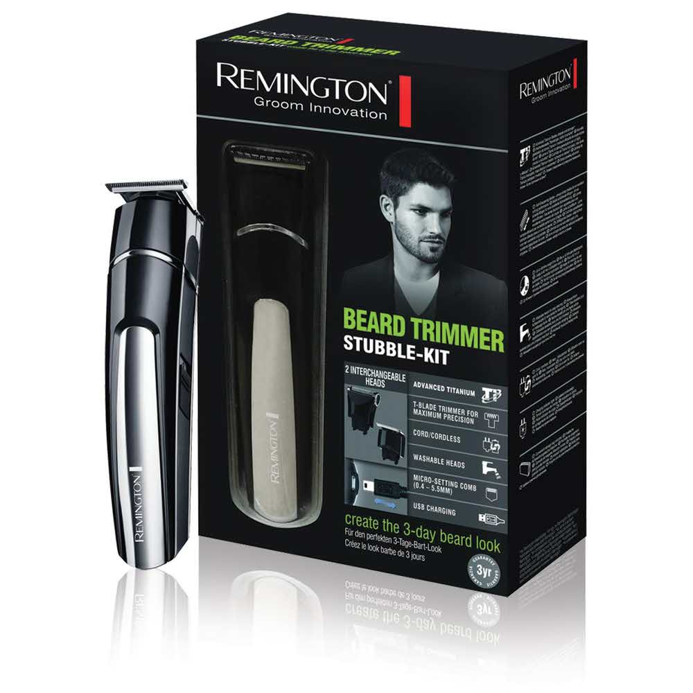 artykuły AGD drobne 7 alibiuro.pl Trymer REMINGTON MB4110 Stubble Kit kolor czarny 95
