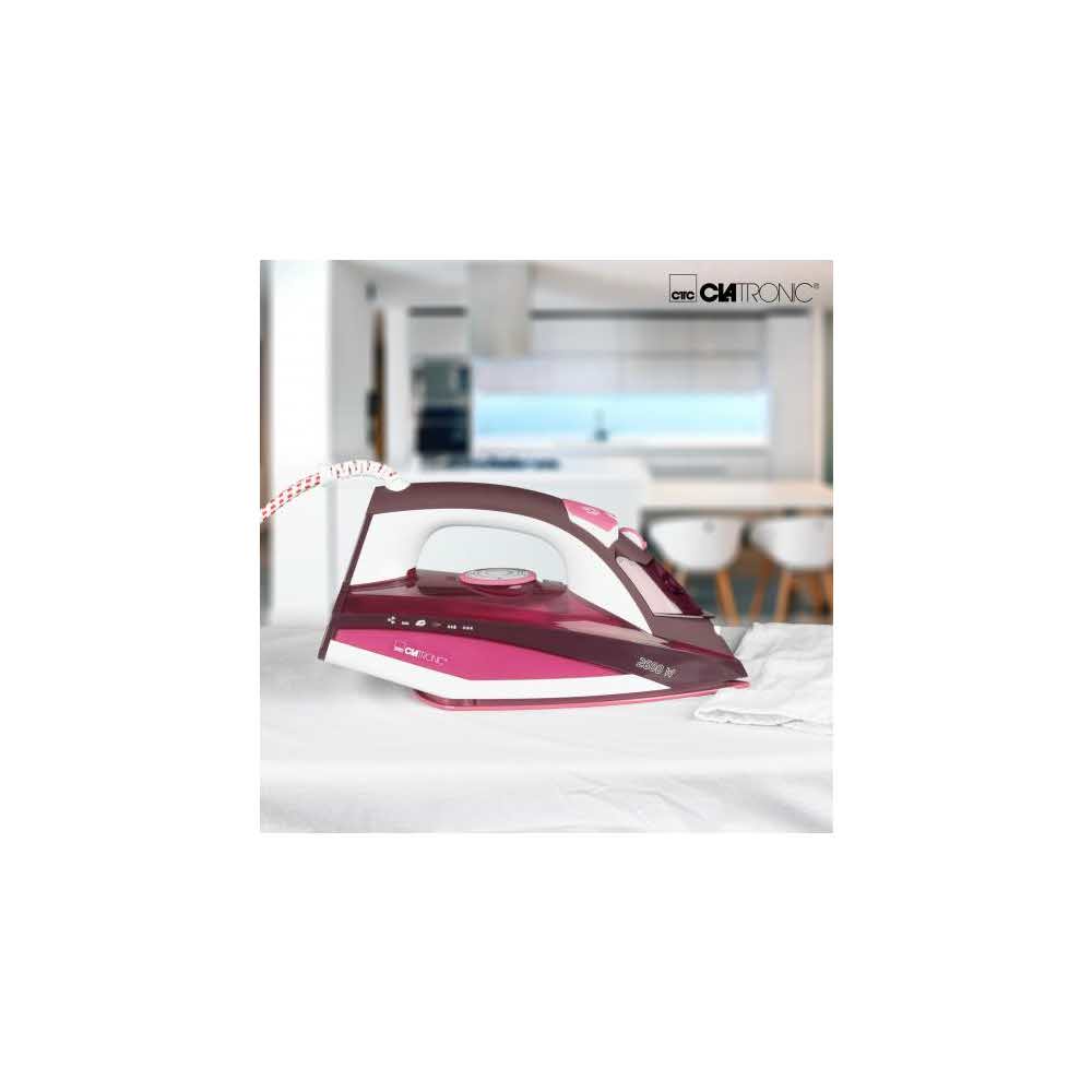 artykuły AGD drobne 7 alibiuro.pl elazko parowe Clatronic DB 3705 2600W kolor rowy 75