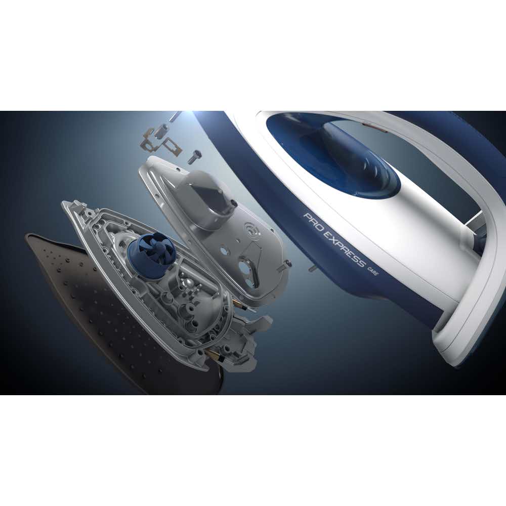 artykuły AGD drobne 7 alibiuro.pl elazko z generatorem pary Tefal GV9060 2400W kolor granatowy 31