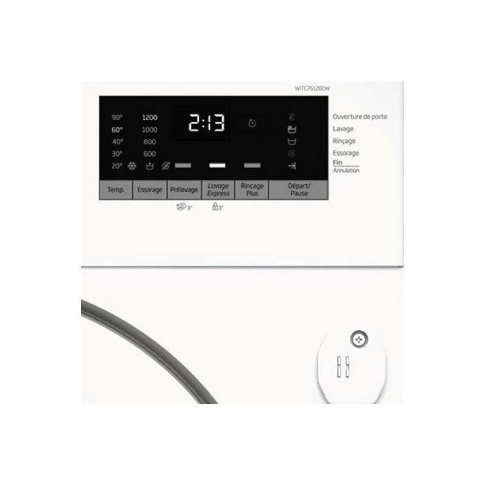 artykuły AGD duże 7 alibiuro.pl Pralka do zabudowy Beko WITC 7612 B0W 1200 obr min 7 kg 570 mm Klasa A kolor biay 48