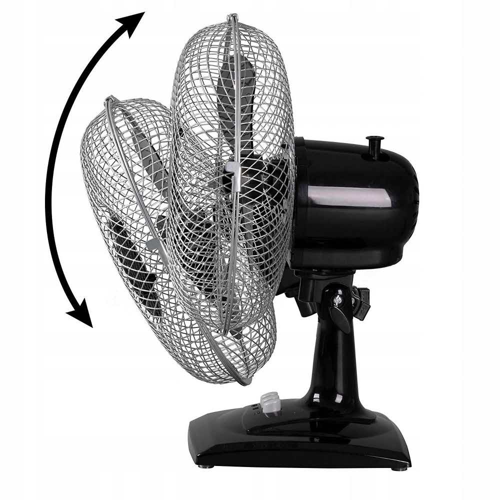 artykuły AGD duże 7 alibiuro.pl Wentylator biurkowy AEG VL 5528 kolor czarny WYPRZEDA 81