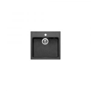 artykuły AGD duże 7 alibiuro.pl Zlewozmywak PYRAMIS CAMEA 53x50 1B czarny 86