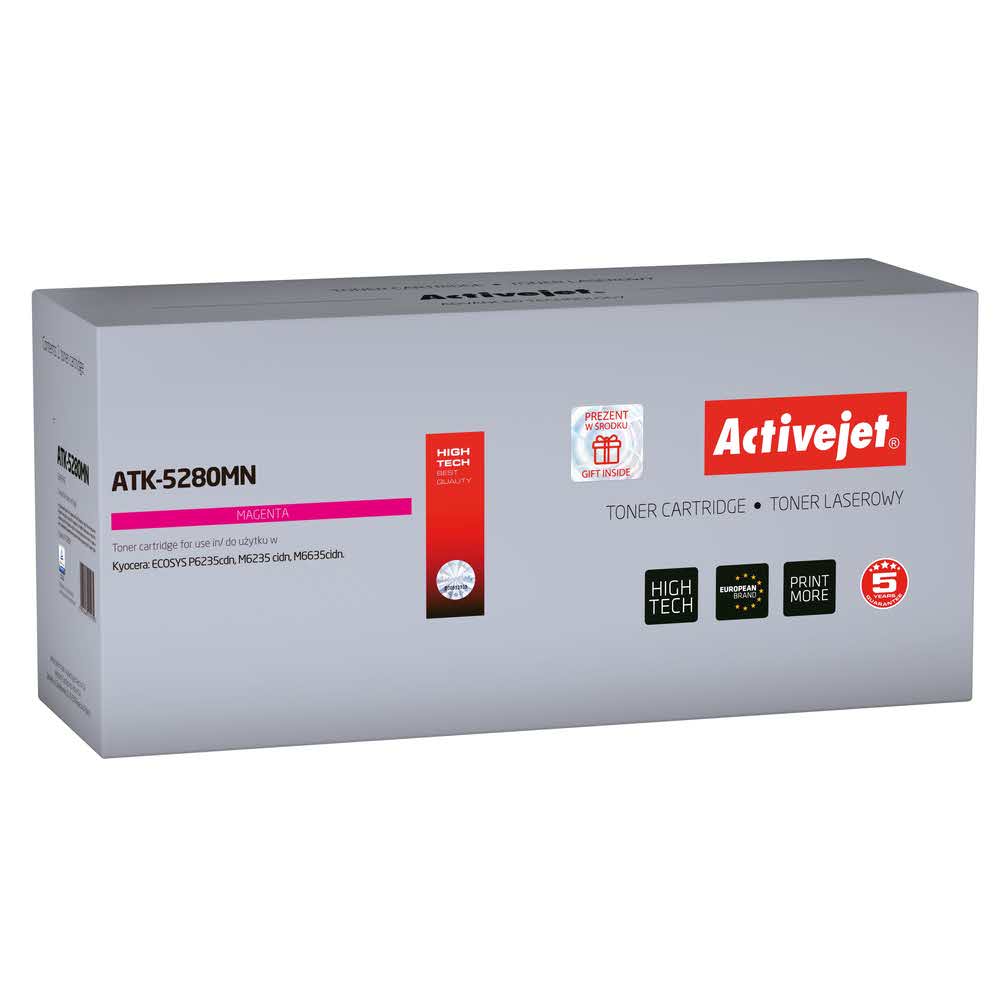 artykuły biurowe 7 alibiuro.pl Activejet toner do Kyocera TK 5280M new ATK 5280MN 83