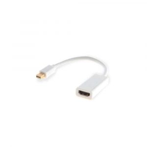 artykuły biurowe 7 alibiuro.pl Adapter SAVIO cl 57 Mini DisplayPort M HDMI F 0 10m kolor biay 66