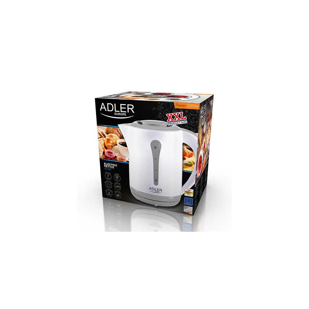 artykuły biurowe 7 alibiuro.pl Czajnik elektryczny Adler AD 1244 2200W 2.5l kolor niebieski 6