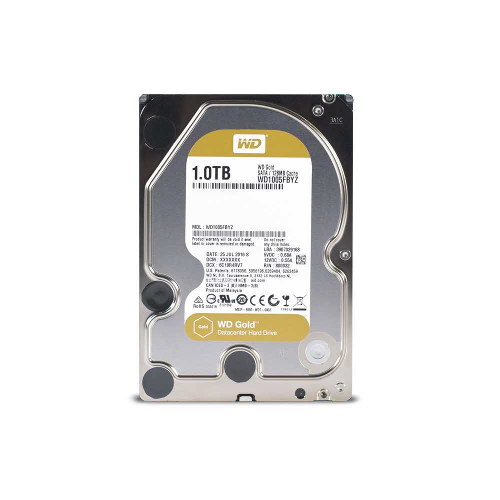 artykuły biurowe 7 alibiuro.pl Dysk serwerowy HDD WD Gold DC HA750 1 TB 3.5 Inch SATA III 88