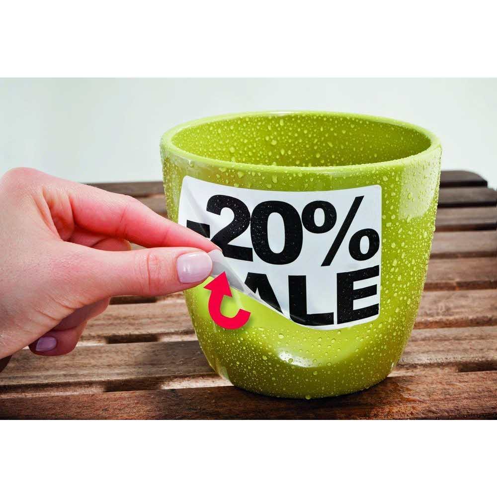 artykuły biurowe 7 alibiuro.pl Etykiety ochronne AVERY Zweckform L4775REV 20 210mm x 297mm Poliester kolor biay 40