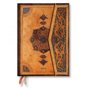 artykuły biurowe 7 alibiuro.pl Kalendarz paperblanks 2019 Safavid Midi kolor brzowy 47