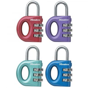 artykuły biurowe 7 alibiuro.pl MASTER LOCK KDKA Z ZAMKIEM SZYFROWYM TRAVEL 633EURD 71