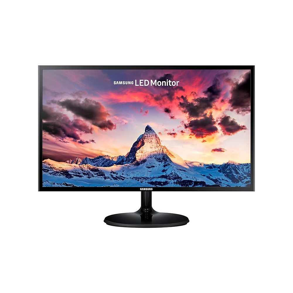 artykuły biurowe 7 alibiuro.pl Monitor Samsung LS24F354FHUXEN 23 5 Inch IPS PLS FullHD 1920x1080 HDMI VGA kolor czarny 87