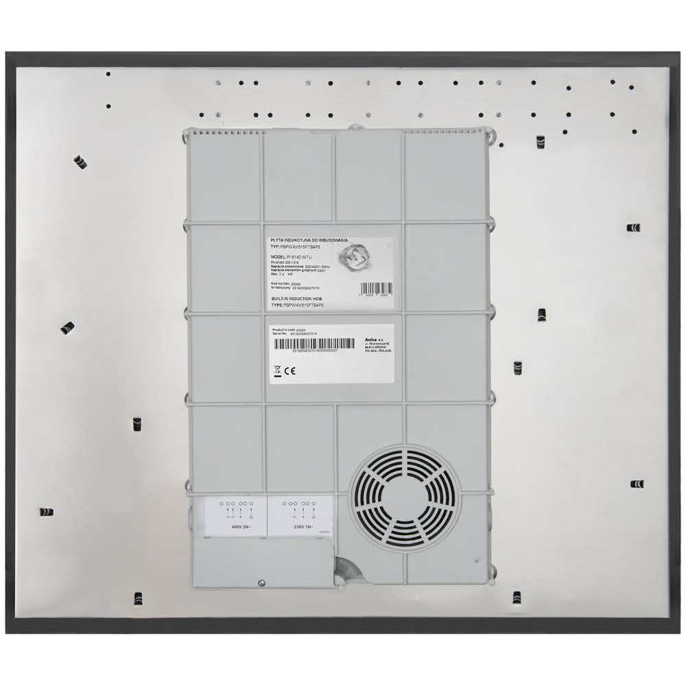 artykuły biurowe 7 alibiuro.pl Pyta indukcyjna Amica PI 6140 PWTU 4 pola grzejne kolor biay 35