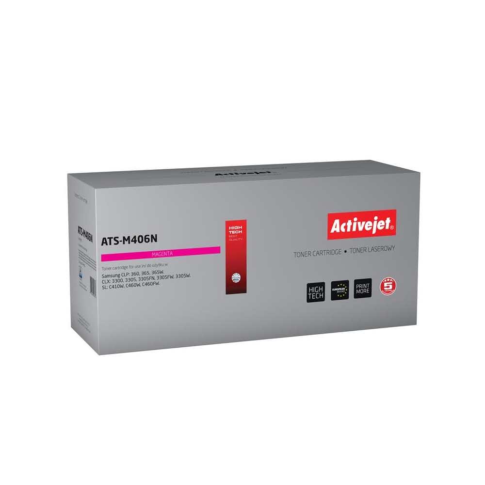 artykuły biurowe 7 alibiuro.pl Toner Activejet ATS M406N do drukarki Samsung zamiennik CLT M406S supreme 1000str. magenta 52
