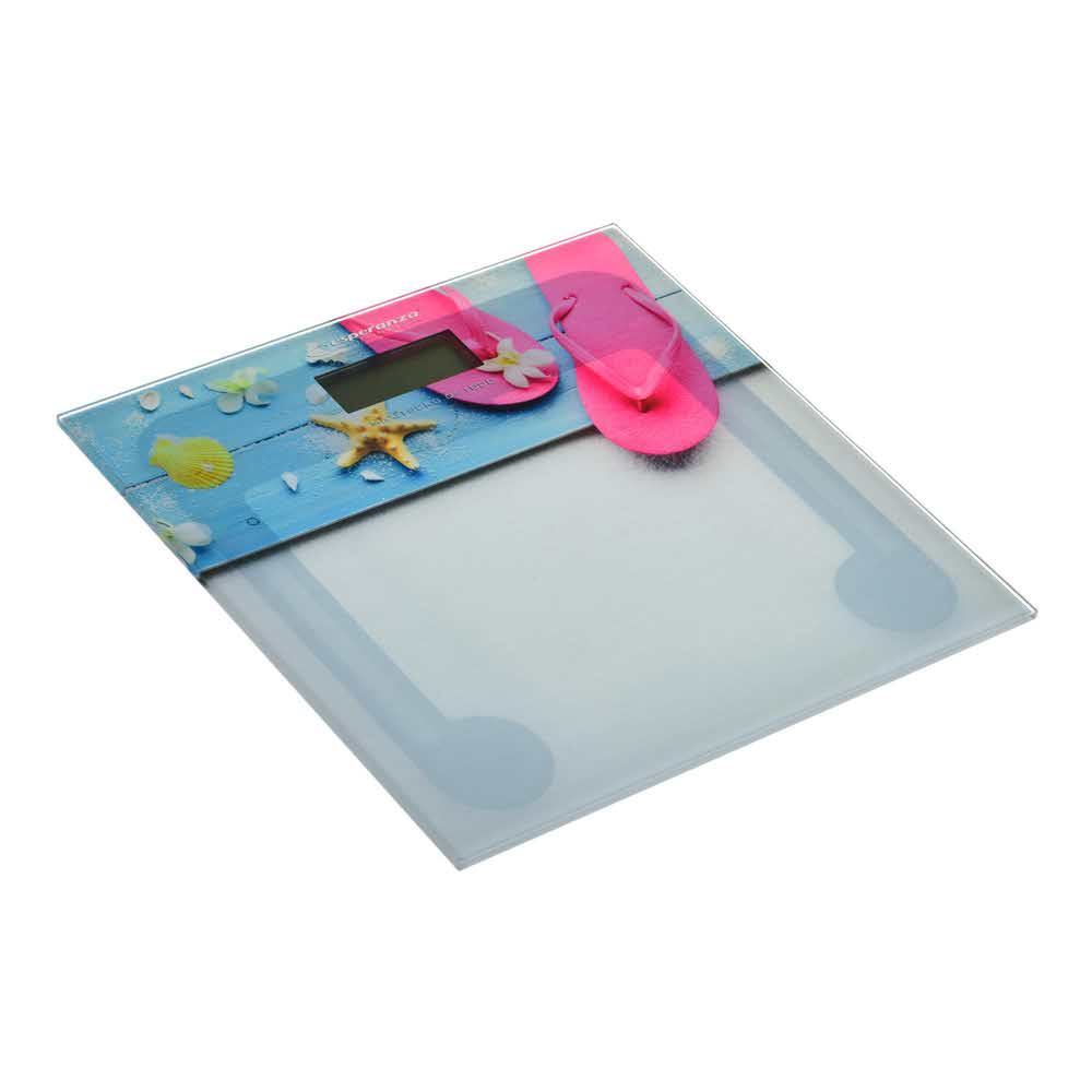 artykuły biurowe 7 alibiuro.pl Waga azienkowa Esperanza Flip Flop EBS009 kolor biay 66