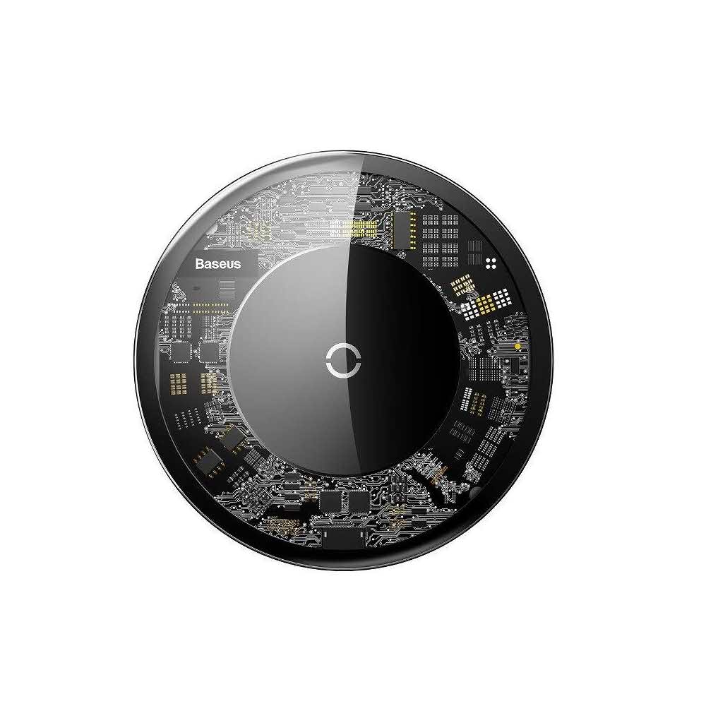 artykuły biurowe 7 alibiuro.pl adowarka indukcyjna do smartfona Baseus CCALL AJK01 iPhone iPad Lightning kolor przeroczysty 51