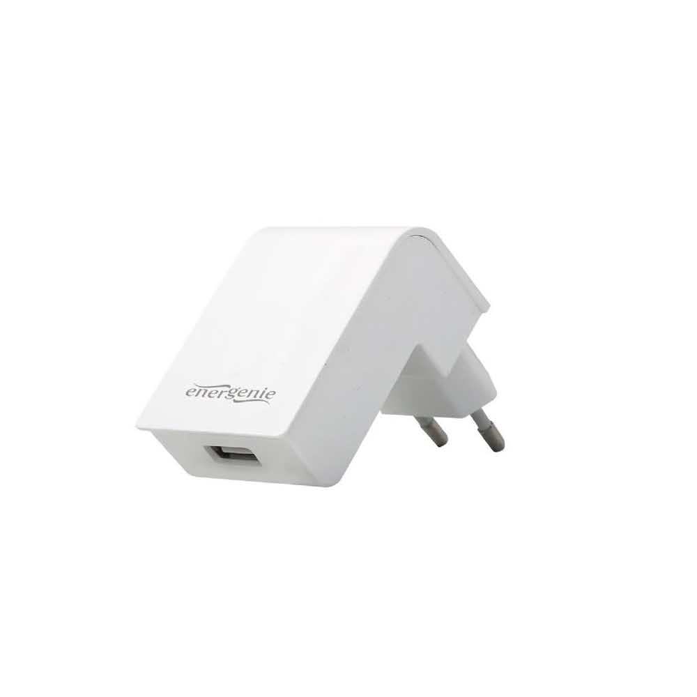 artykuły biurowe 7 alibiuro.pl adowarka sieciowa do smartfona ENERGENIE EG UC2A 02 W USB kolor biay 37