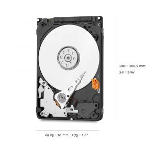 artykuły dla biura 7 alibiuro.pl Dysk HDD WD Blue WD20SPZX 2 TB 2.5 Inch 128 MB 5400 obr min 77