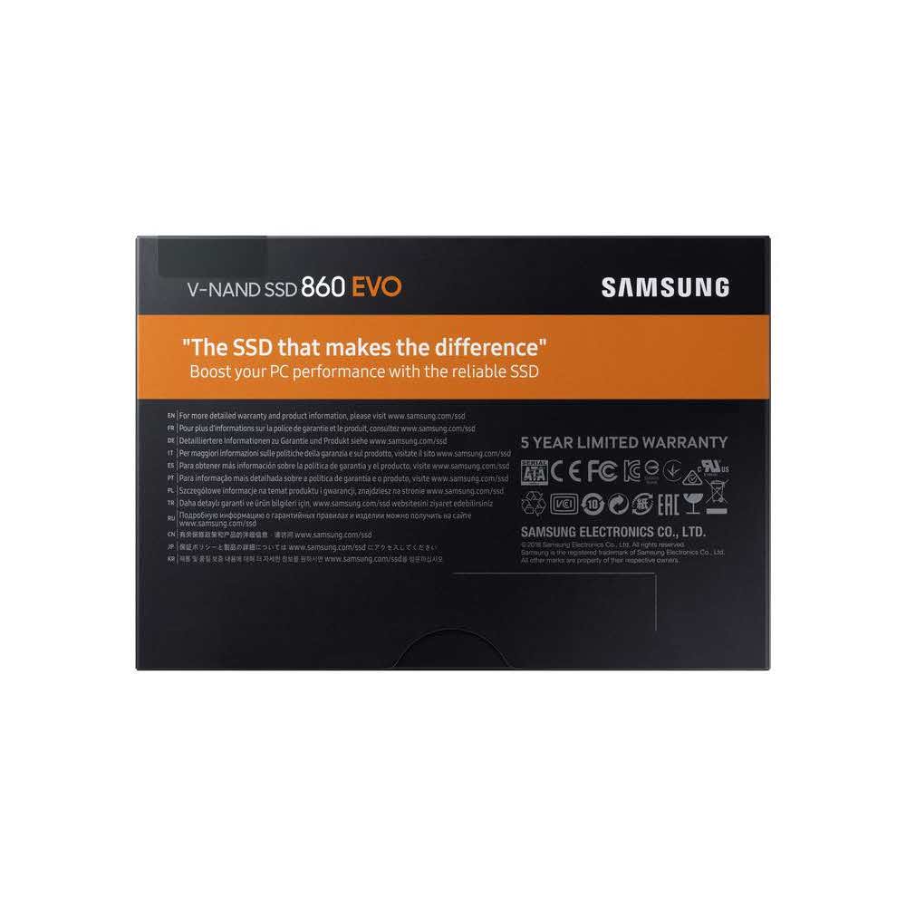 artykuły dla biura 7 alibiuro.pl Dysk Samsung 860 EVO MZ 76E4T0B EU 4 TB 2.5 Inch SATA III 25