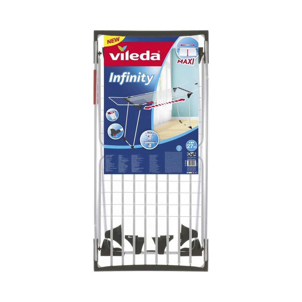 artykuły dla biura 7 alibiuro.pl Suszarka na pranie VILEDA Infinity 157231 wewntrzna stojca kolor biay 30