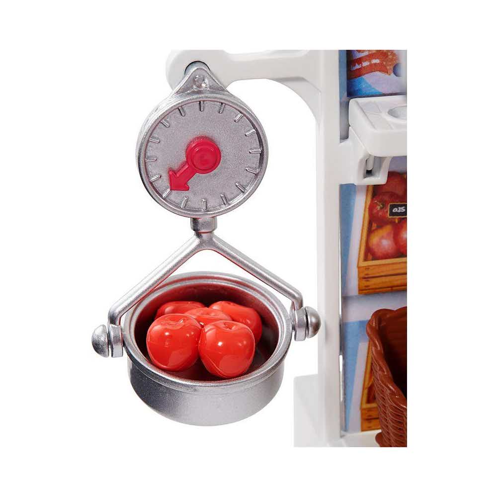 artykuły dla biura 7 alibiuro.pl Zestaw zabawek Barbie supermarket lalka MATTEL FRP01 Od 3 lat 52