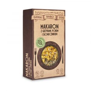 artykuły gotowe 7 alibiuro.pl Makaron z grzybami porem i sonecznikiem 80