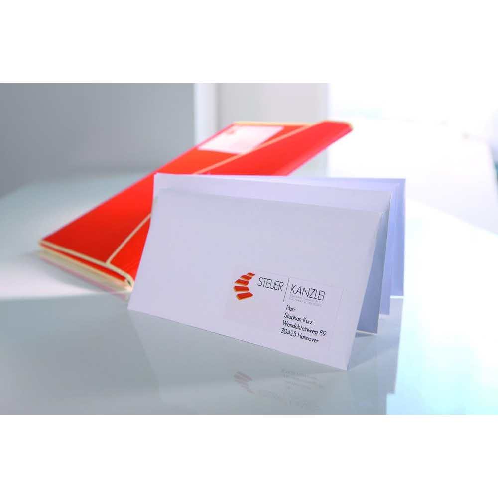 artykuły papiernicze 7 alibiuro.pl Zestaw etykiet uniwersalne Do nadruku AVERY Zweckform 3666 10 38mm x 21.2mm Papier kolor biay 73