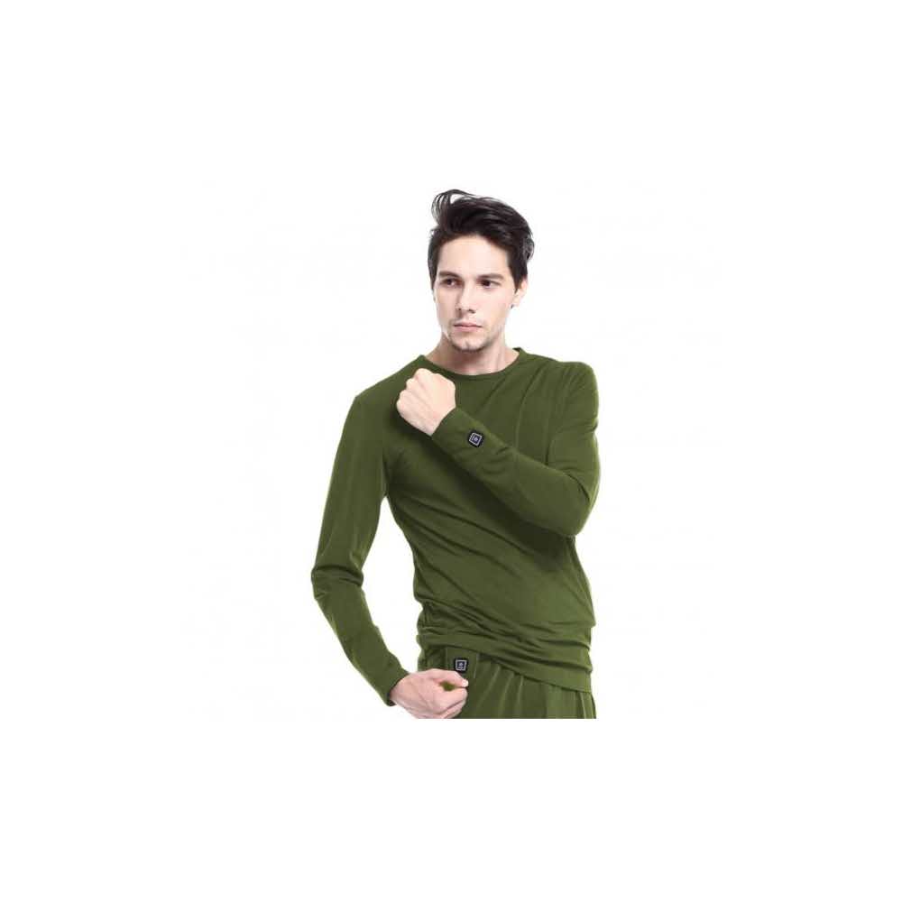 bluzy 7 alibiuro.pl Bluza z ogrzewaniem Glovii GJ1CS S kolor zielony 42