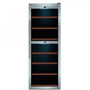 chłodziarki do wina 7 alibiuro.pl Lodwka caso WineComfort 126 668 1590mm x 685 mm kolor srebrny 1