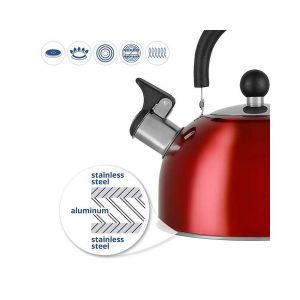 czajniki 7 alibiuro.pl Czajnik Aurora AU619 2 5L czerwony 50