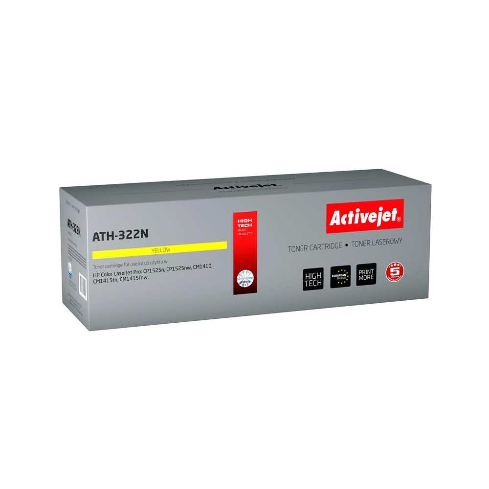 do drukarek HP 7 alibiuro.pl Toner Activejet ATH 322N zamiennik HP 128A CE322A Supreme 1300 stron ty 97