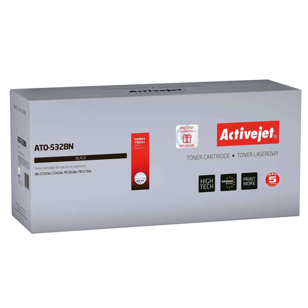 do drukarek oki 7 alibiuro.pl Activejet toner do OKI 46490404 new ATO 532BN 87