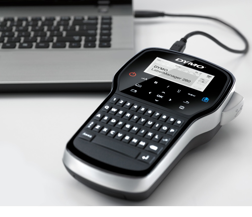 Drukarka etykiet DYMO Label manager 280 zestaw walizkowy S0968990 Termotransferowa, USB - obrazek 5
