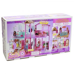 dziecko 7 alibiuro.pl Barbie miejski domek dla lalek MATTEL Barbie Miejski Domek Dla Lalek DLY32 Od 3 lat 43