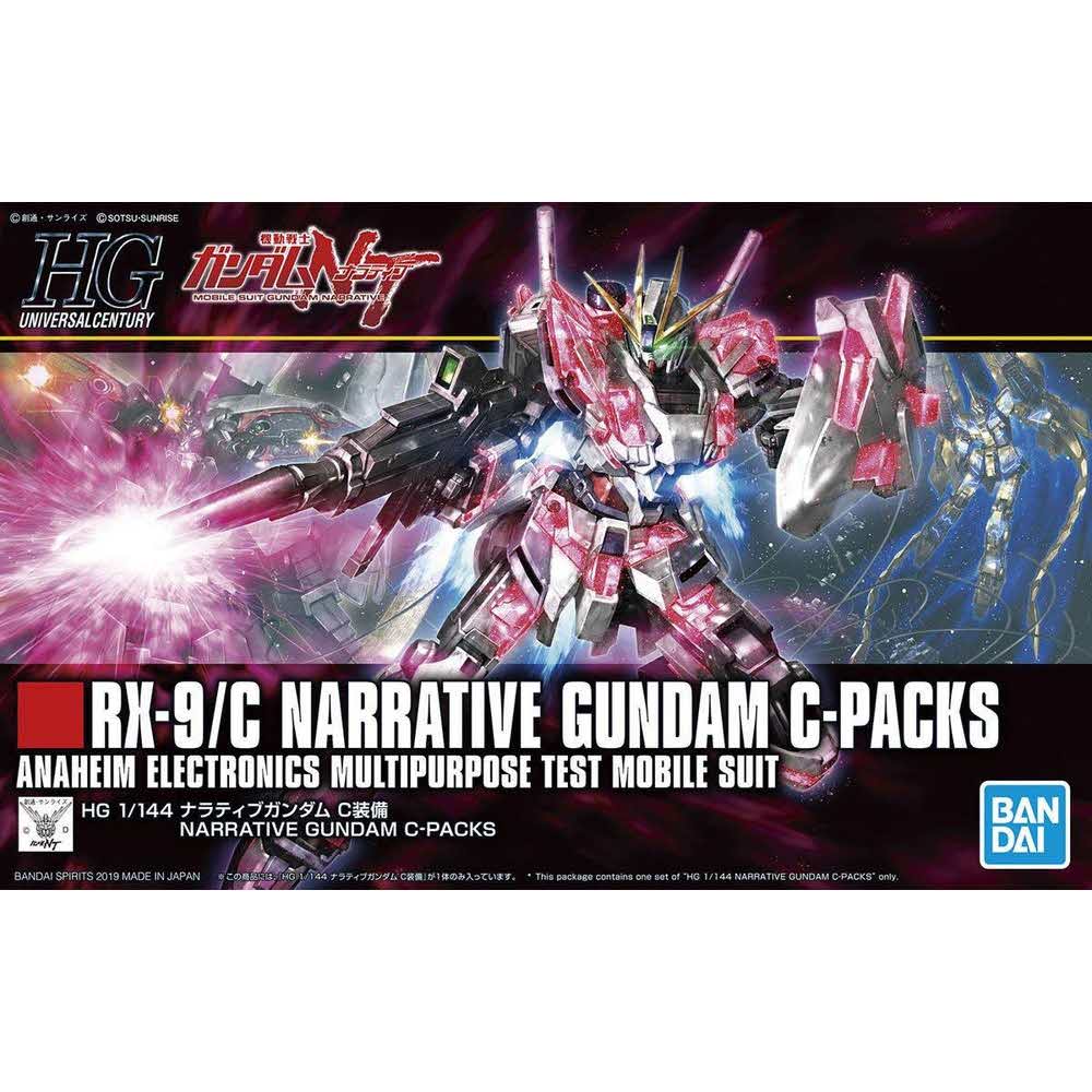 dziecko 7 alibiuro.pl Figurka kolekcjonerska BANDAI HGUC 1 144 RX 9 C NARRATIVE GUNDAM C PACKS 79