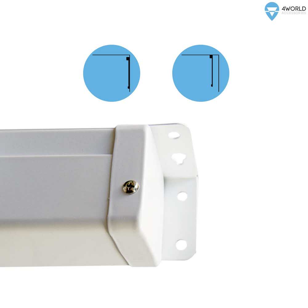 ekran na trójnogu 7 alibiuro.pl 4WORLD ELEKTRYCZNY CIENNY SUFITOWY EKRAN PROJEKCY 83