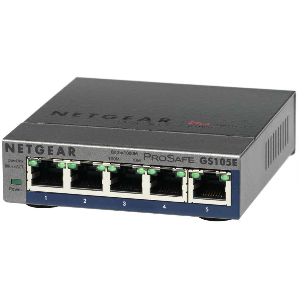 elektronika 7 alibiuro.pl Switch NETGEAR 5x 10 100 1000Mbps 64