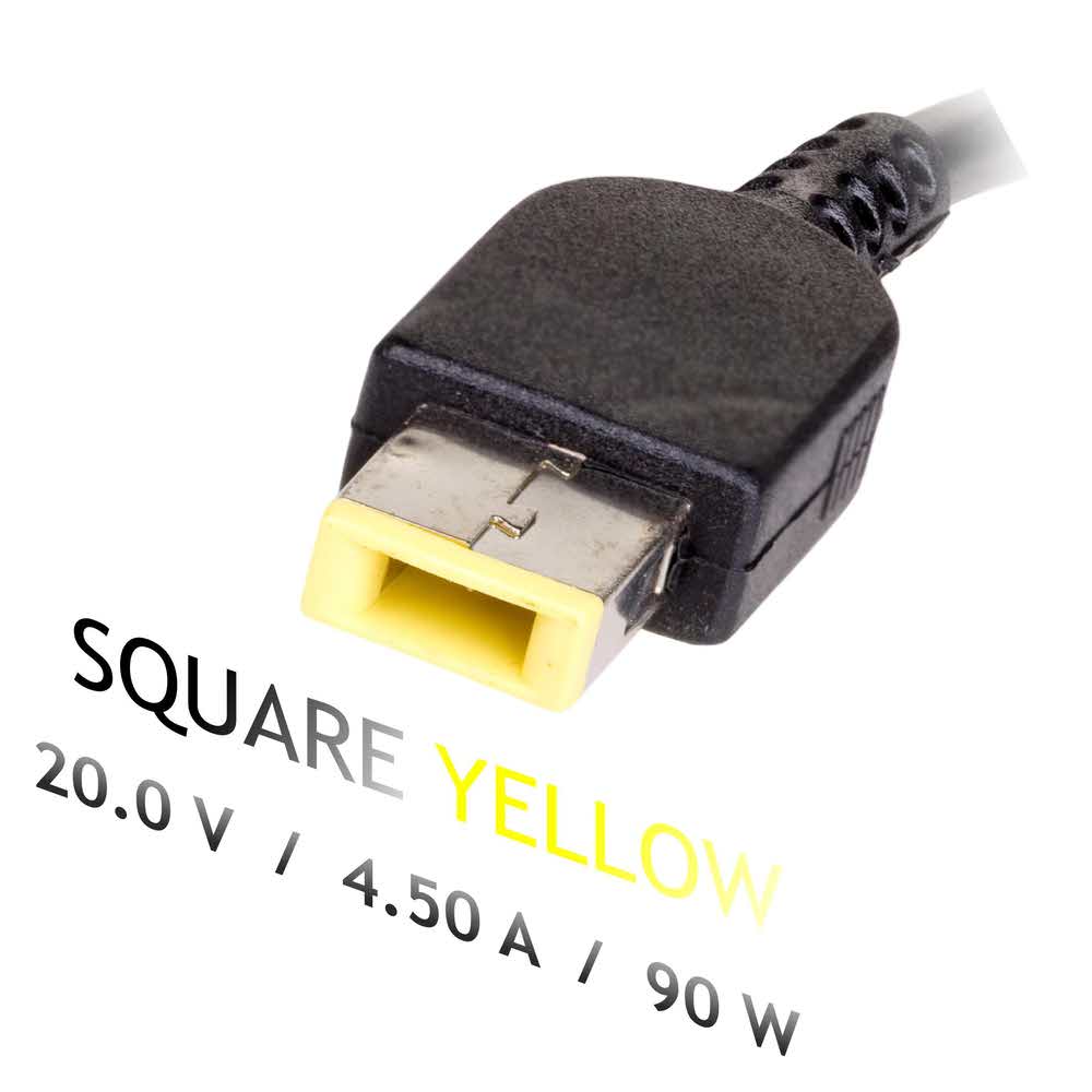 elektronika 7 alibiuro.pl Zasilacz sieciowy Akyga Square AK ND 29 do notebooka IBM Lenovo 20 V 4 5 A 90W Slim Tip Square yellow 41