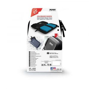 etui do dysków zewnętrznych 7 alibiuro.pl Etui na dysk PORT DESIGNS Colorado 400144 2 5 Inch Anti shock kolor czarny 40