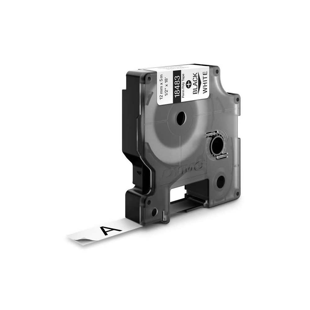 etykiety samoprzylepne 7 alibiuro.pl Tama poliestrowa dla duych iloci DYMO S0718210 1 szt. 12mm kolor biay 90