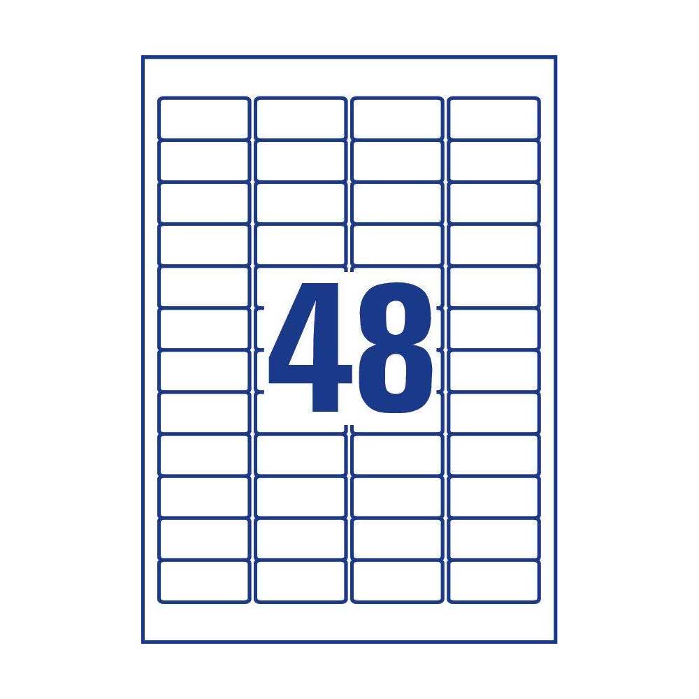 etykiety samoprzylepne 7 alibiuro.pl Zestaw etykiet ochronne Do nadruku AVERY Zweckform L6113 20 45.5mm x 21.2mm Poliester kolor biay 90