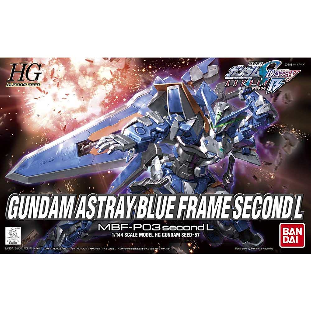 figurki 7 alibiuro.pl Figurka kolekcjonerska BANDAI HG 1 144 GUNDAM ASTRAY BLUE FRAME SECOND L 80
