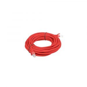 kabel krosowy 7 alibiuro.pl Patchcord UTP Lanberg PCU5 10CC 0500 R RJ45 RJ45 5m UTP kat. 5e kolor czerwony 25