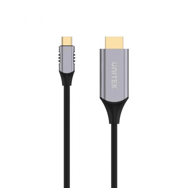 kable i adaptery 7 alibiuro.pl UNITEK KABEL USB C HDMI 2.0 1 8M V1125A 14