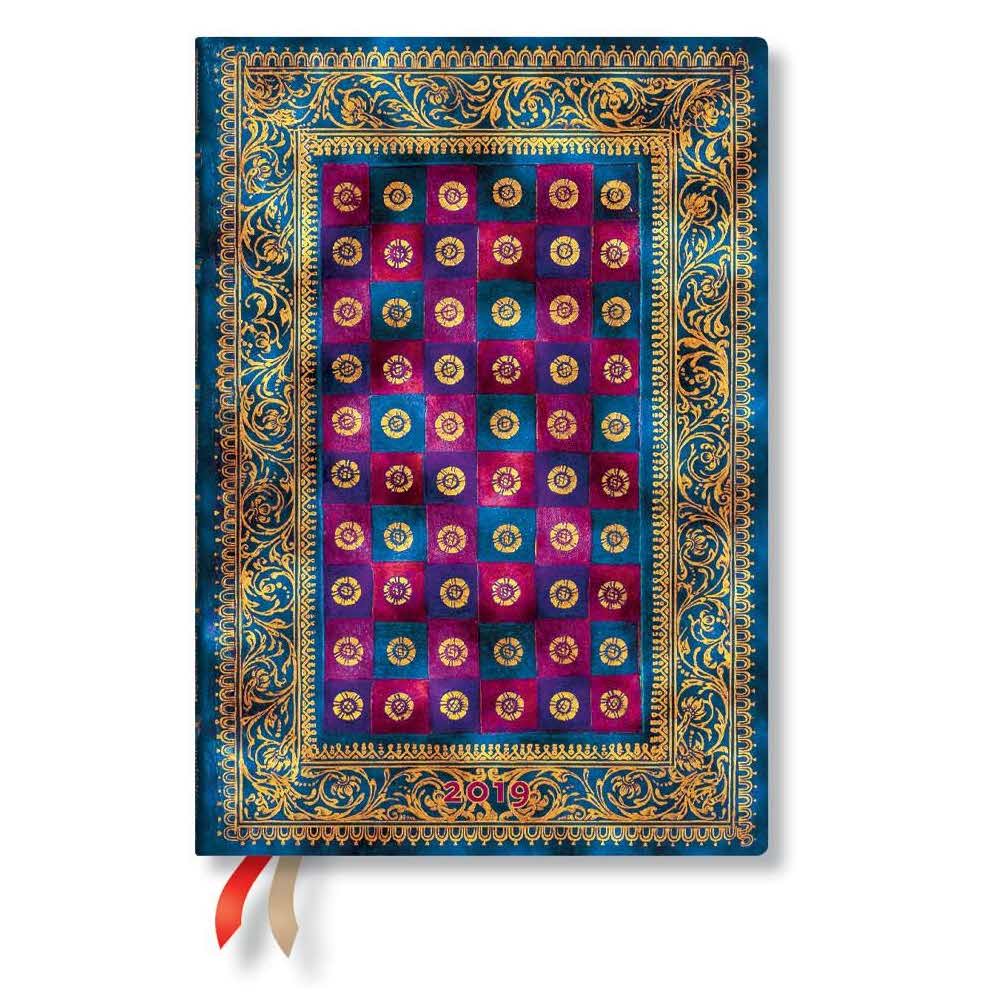 kalendarz 7 alibiuro.pl Kalendarz paperblanks 2019 Celeste Midi kolor granatowy 77