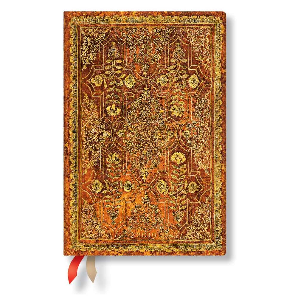 kalendarz 7 alibiuro.pl Kalendarz paperblanks 2019 Persimmon Mini kolor brzowy 15