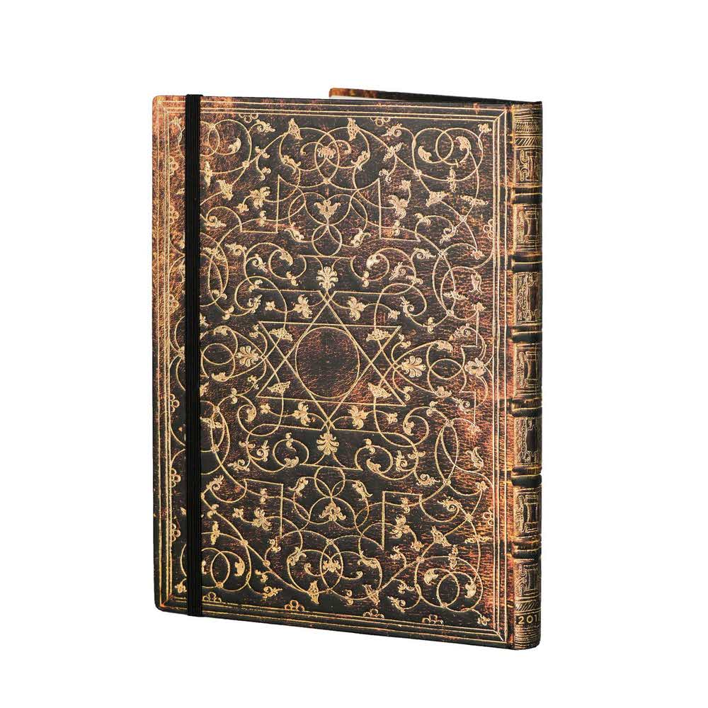 kalendarze 7 alibiuro.pl Kalendarz paperblanks 2018 Grolier Ultra kolor brzowy 25